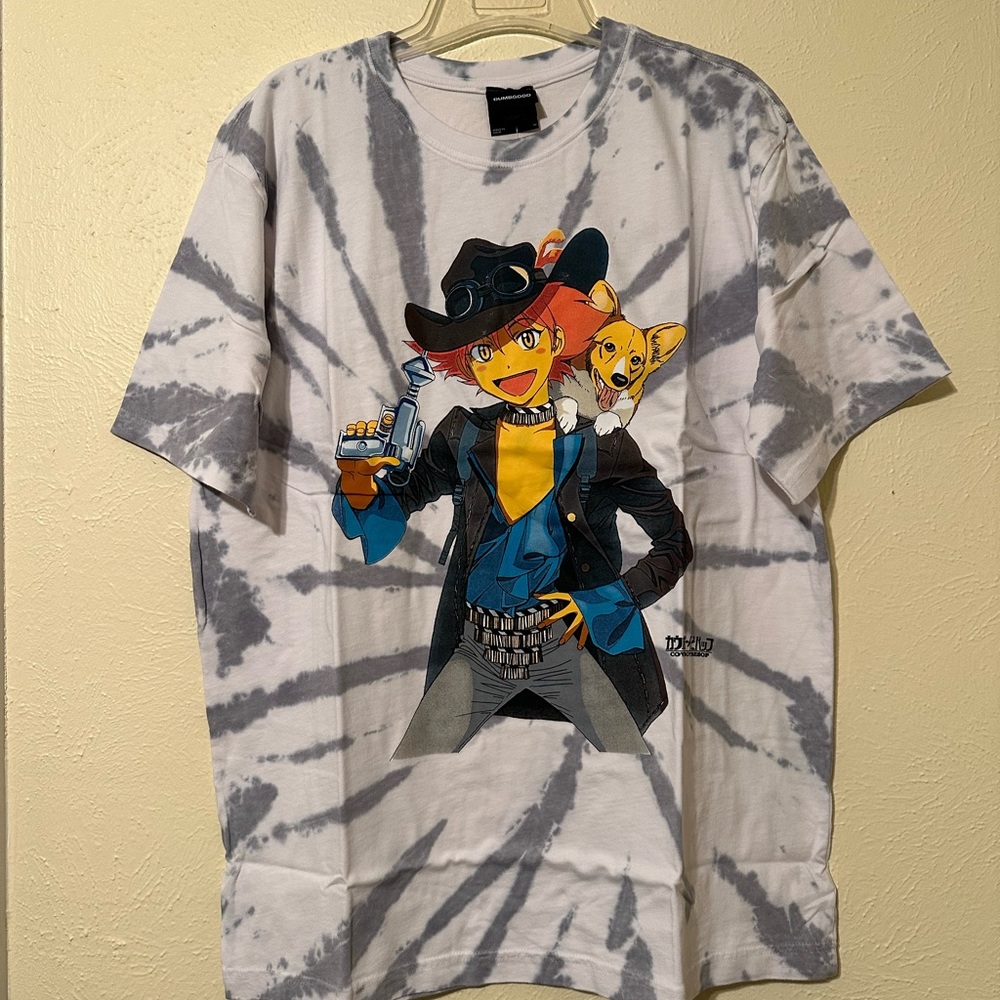 67. Cowboy Bebop Tie-Dye Tee Medium but running Large men.